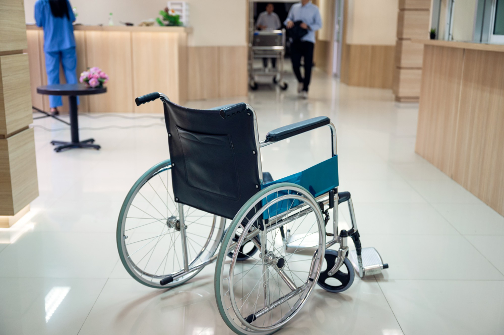 Aluminium Wheelchairs detail