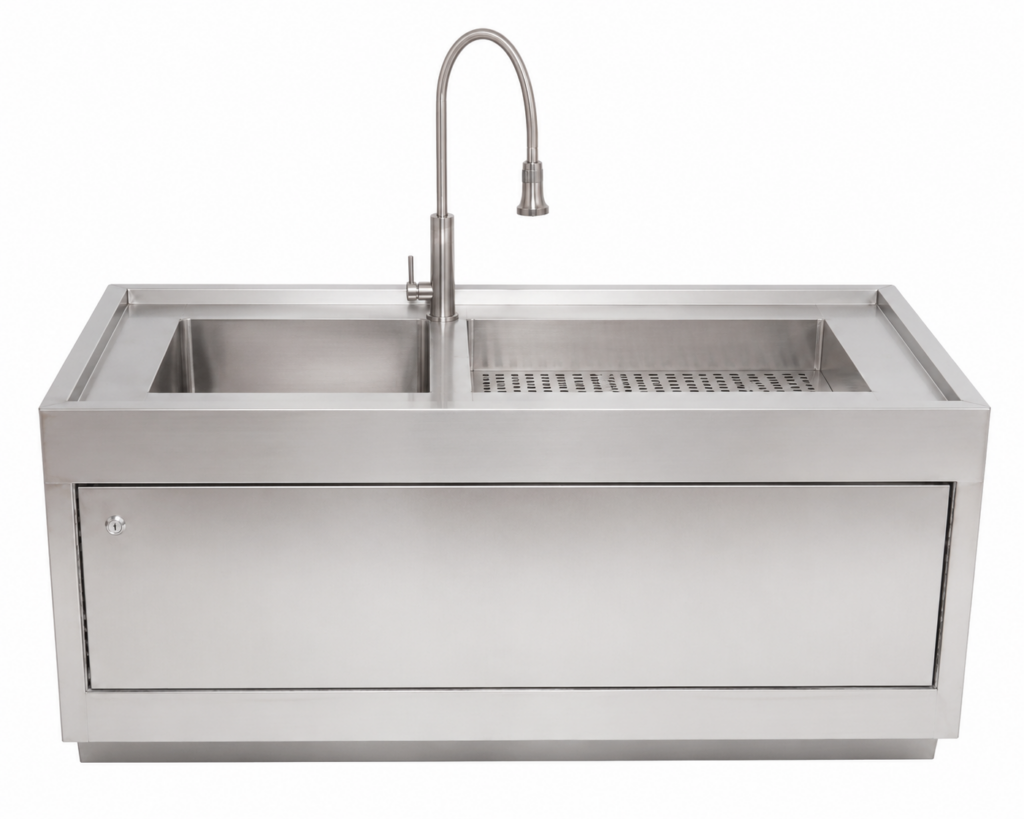 400 - Wall Mounted Instrument Washing Sink